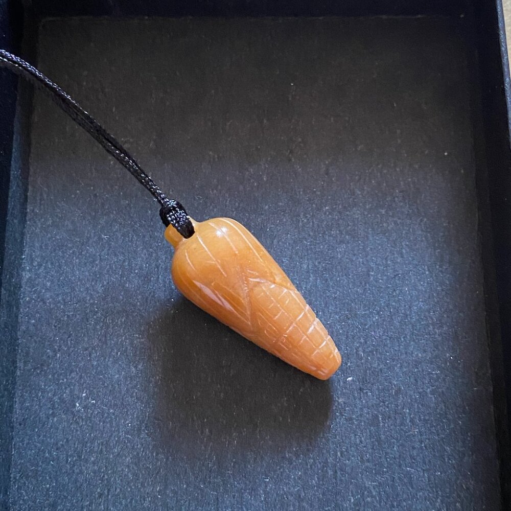 Corn Jade Stone Pendant